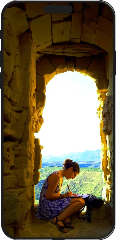 Phone screen design showcase