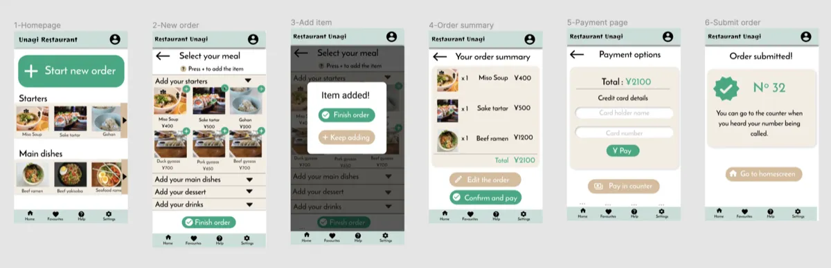 Design Iterations Before and After